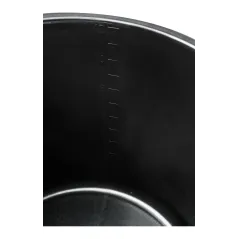 Wiadro budowlane 12l, czarne