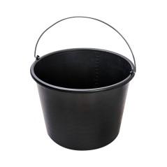Wiadro budowlane 16l, czarne
