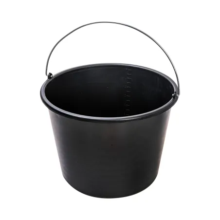 Wiadro budowlane 16l, czarne