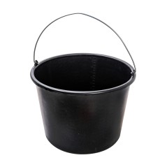 Wiadro budowlane 20l, czarne