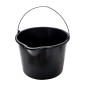 Wiadro budowlane 20l, lejek, czarne