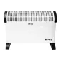 Grzejnik konwektorowy 2000W, Zakres pracy 750W / 1250W / 2000W, Termostat. Grzejnik konwektorowy 2000W, Zakres pracy 750W / 1250W / 2000W, Termostat.