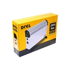 Grzejnik konwektorowy 2000W, Zakres pracy 750W / 1250W / 2000W, Termostat.