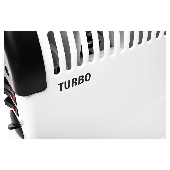 Grzejnik konwektorowy 2000W z nawiewem Turbo zakres pracy 750W / 1250W / 2000W, Termostat. Grzejnik konwektorowy 2000W z nawiewem Turbo zakres pracy 750W / 1250W / 2000W, Termostat.