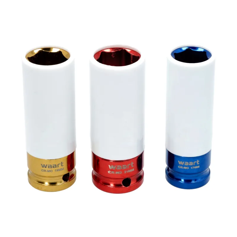 Zestaw nasadek udarowych do alufelg 17/19/21