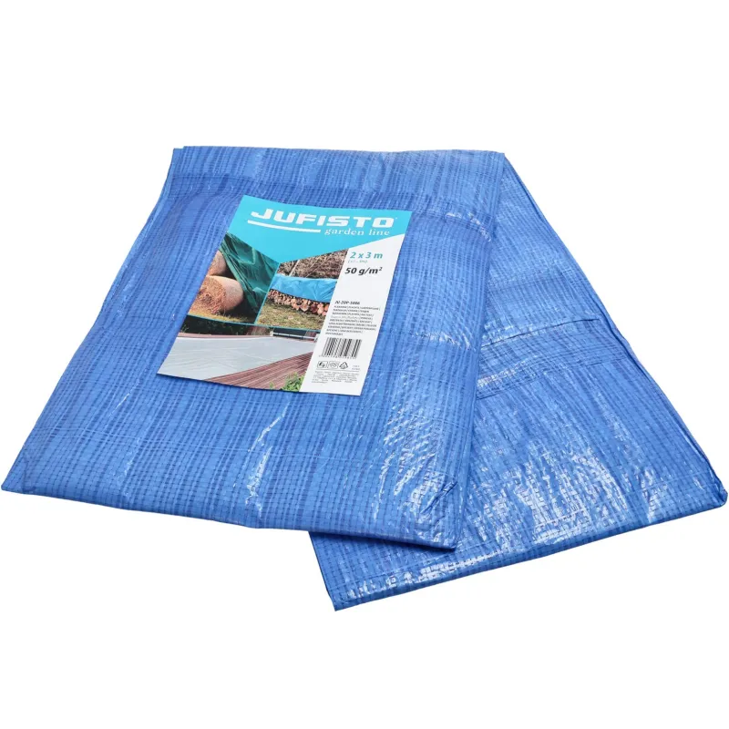 Plandeka 2 x 3 m, 50 g/m2, niebieska