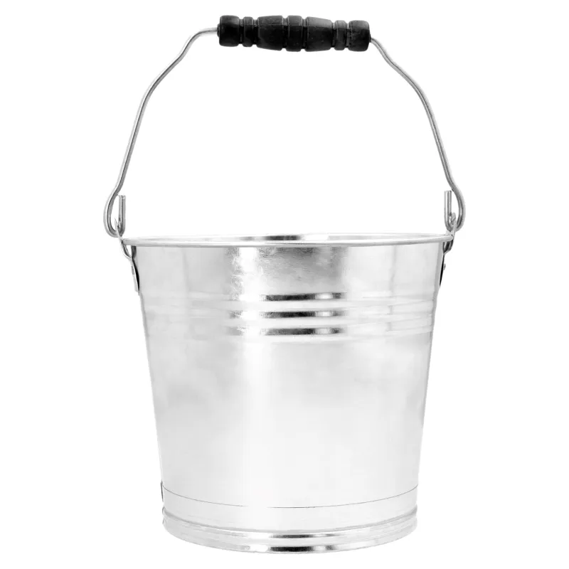 Wiadro metalowe 5L, ocynkowane Wiadro metalowe 5L, ocynkowane