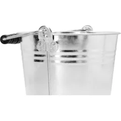 Wiadro metalowe 5L, ocynkowane