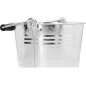 Wiadro metalowe 5L, ocynkowane Wiadro metalowe 5L, ocynkowane