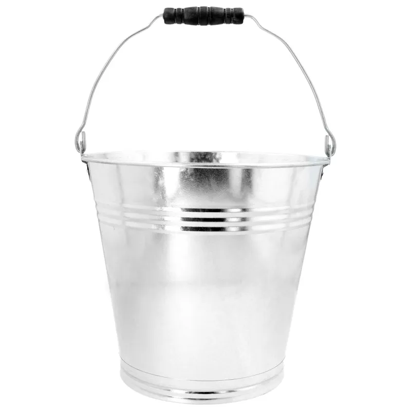 Wiadro metalowe 10L, ocynkowane Wiadro metalowe 10L, ocynkowane