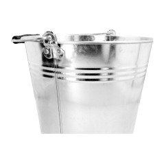 Wiadro metalowe 12L, ocynkowane
