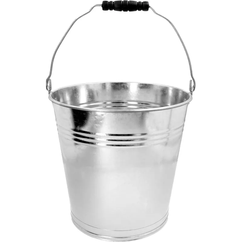 Wiadro metalowe 15L, ocynkowane