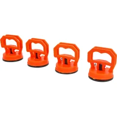 Mini przyssawki 55mm, plastikowe, 4szt.