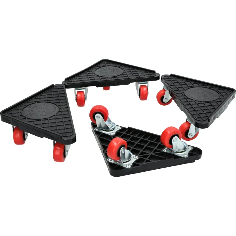 Platformy transportowe 230 x 170 x 170mm, plastikowe, 4szt.