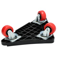 Platformy transportowe 230 x 170 x 170mm, plastikowe, 4szt.