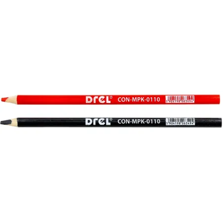 Kredki do ceramiki 180 mm, 2 szt., FSC 100%, certyfikat NC-COC-062817