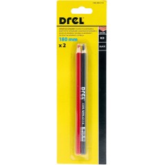 Kredki do ceramiki 180 mm, 2 szt., FSC 100%, certyfikat NC-COC-062817