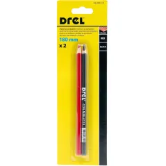 Kredki do ceramiki 180 mm, 2 szt., FSC 100%, certyfikat NC-COC-062817