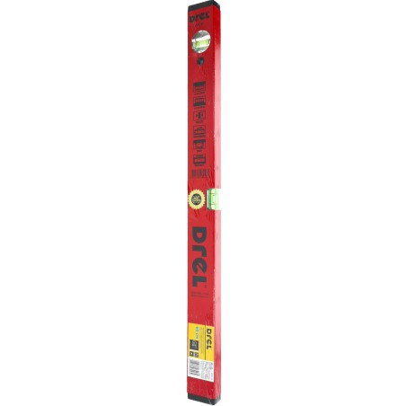 Poziomnica wzmocniona 60cm, 2 libelki, magnes