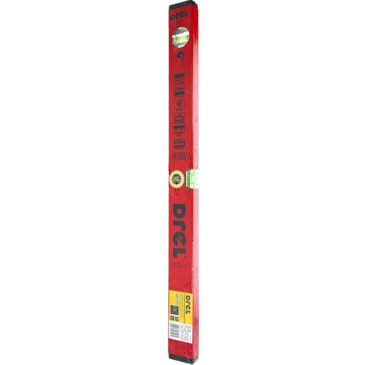 Poziomnica wzmocniona 60cm, 2 libelki, magnes