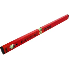Poziomnica wzmocniona 80cm, 2 libelki, magnes