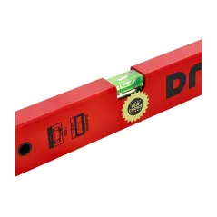 Poziomnica wzmocniona 80cm, 2 libelki, magnes