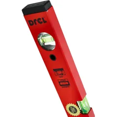 Poziomnica wzmocniona 80cm, 2 libelki, magnes