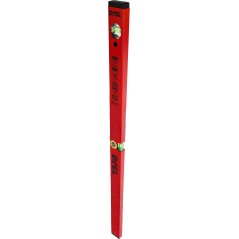 Poziomnica wzmocniona 100cm, 2 libelki, magnes