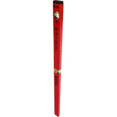 Poziomnica wzmocniona 100cm, 2 libelki, magnes