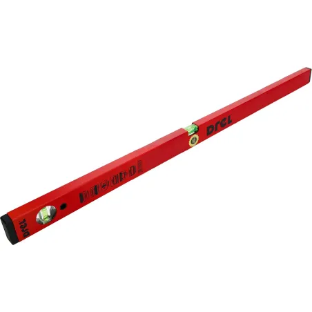 Poziomnica wzmocniona 120cm, 2 libelki, magnes