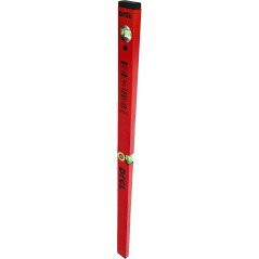 Poziomnica wzmocniona 120cm, 2 libelki, magnes