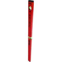 Poziomnica wzmocniona 120cm, 2 libelki, magnes