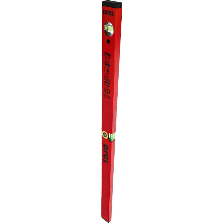 Poziomnica wzmocniona 120cm, 2 libelki, magnes