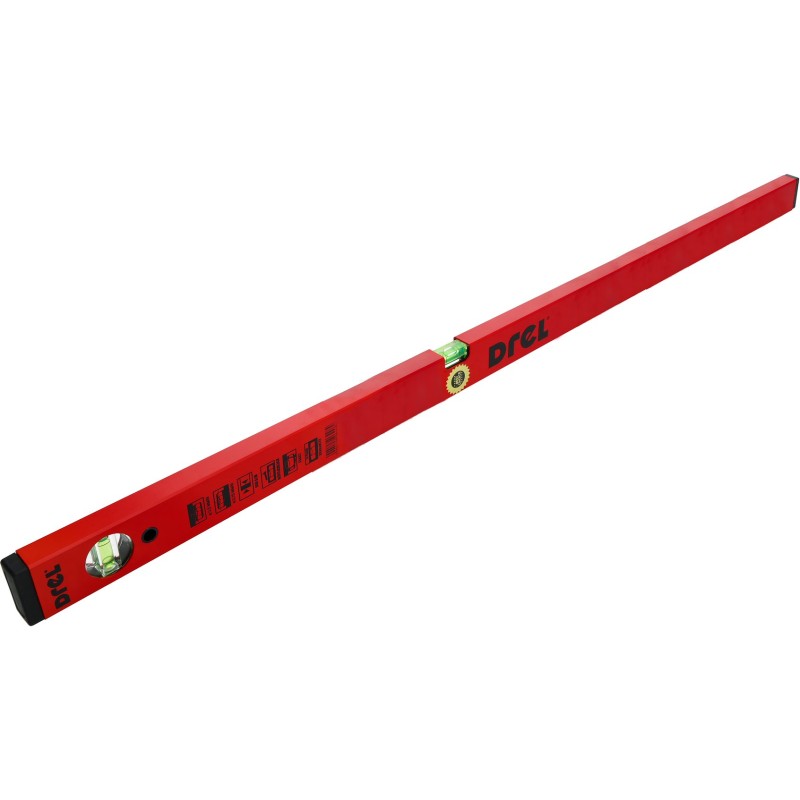 Poziomnica wzmocniona 150cm, 2 libelki, magnes