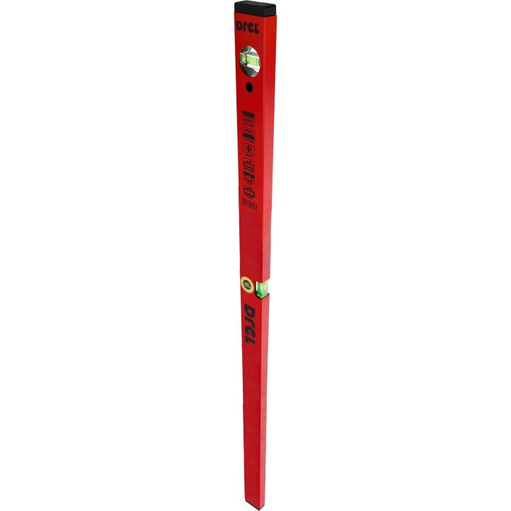 Poziomnica wzmocniona 150cm, 2 libelki, magnes