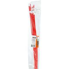 Rurka termokurczliwa 2,5mm x 1m 2:1 - Czerwona 10szt