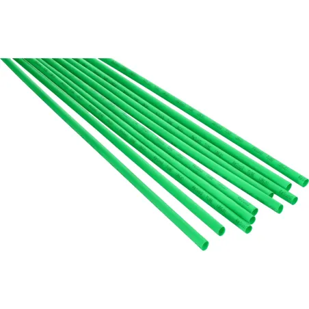 Rurka termokurczliwa 2,5mm x 1m 2:1 - Zielona 10szt