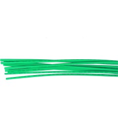 Rurka termokurczliwa 2,5mm x 1m 2:1 - Zielona 10szt
