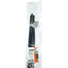 Rurka termokurczliwa 3mm x 1m 2:1 - Czarna 10szt