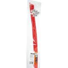 Rurka termokurczliwa 3mm x 1m 2:1 - Czerwona 10szt