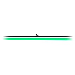 Rurka termokurczliwa 3mm x 1m 2:1 -Zielona 10szt