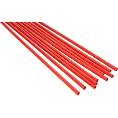 Rurka termokurczliwa 5mm x 1m 2:1 - Czerwona 10szt