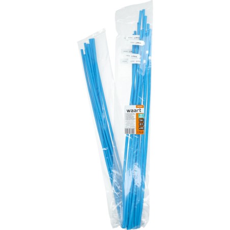 Rurka termokurczliwa 5mm x 1m 2:1 - Niebieska 10szt