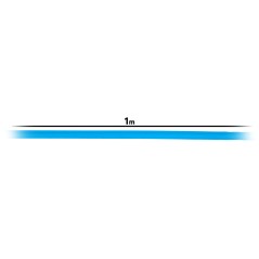 Rurka termokurczliwa 5mm x 1m 2:1 - Niebieska 10szt