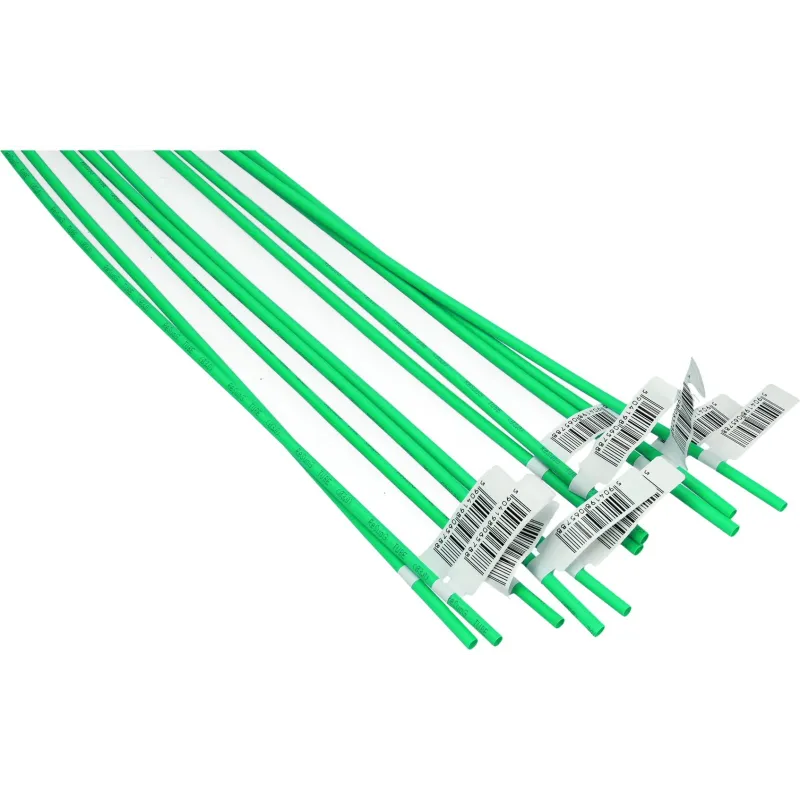 Rurka termokurczliwa 5mm x 1m 2:1 - Zielona 10szt
