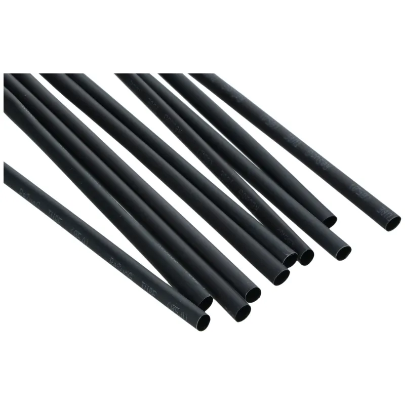 Rurka termokurczliwa 6mm x 1m 2:1 - Czarna 10szt