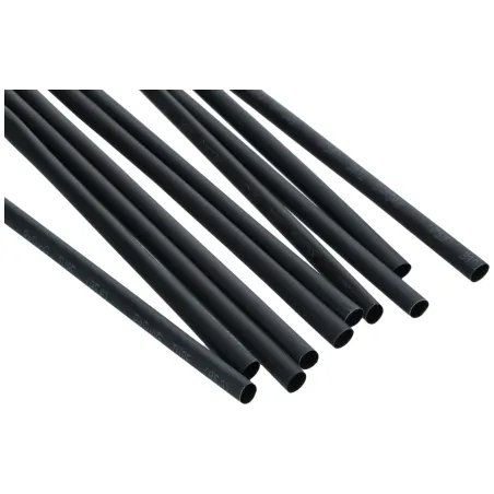 Rurka termokurczliwa 6mm x 1m 2:1 - Czarna 10szt
