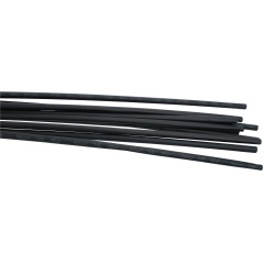 Rurka termokurczliwa 6mm x 1m 2:1 - Czarna 10szt