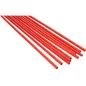 Rurka termokurczliwa 6mm x 1m 2:1 - Czerwona 10szt
