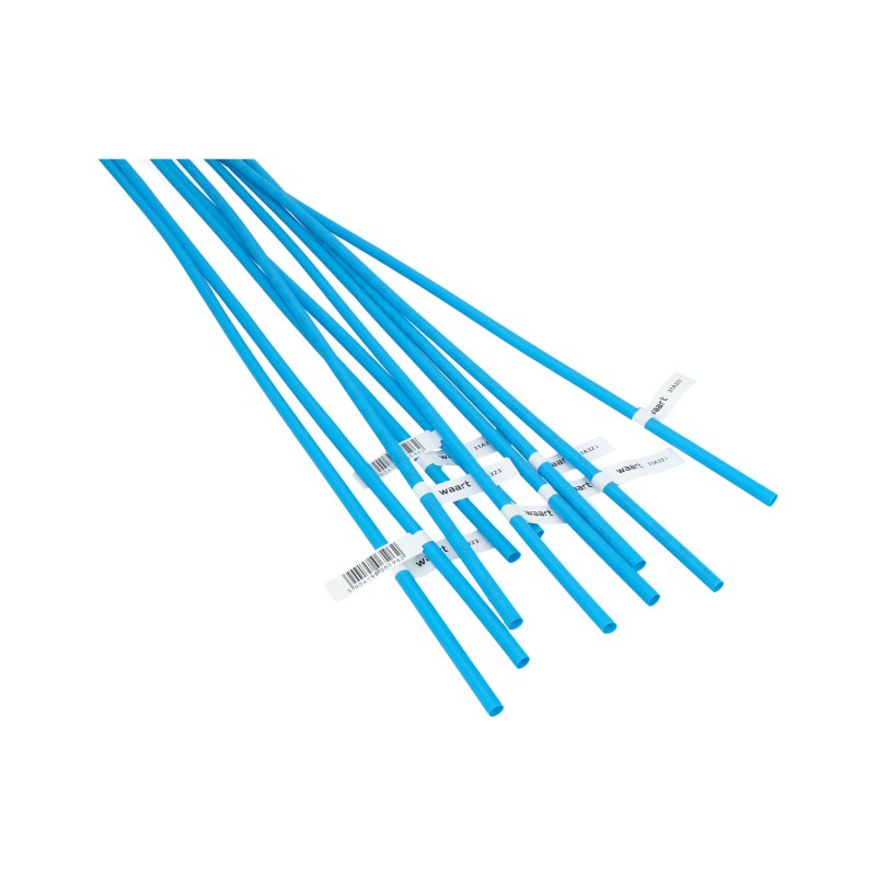 Rurka termokurczliwa 6mm x 1m 2:1 - Niebieska 10szt